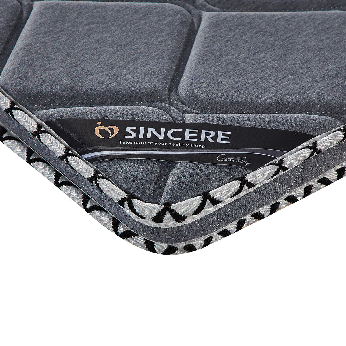 Vital 5 cm-es összecsukható rombusz mintás extra kemény juta fedőmatrac | Sincere