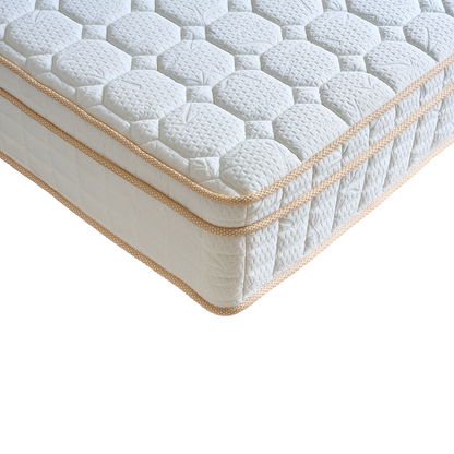 [Új modell] SELENE BAMBOO 24 cm kétoldalas táskarugós matrac bambuszszén réteggel és bambusz huzattal – akár 130 kg-ig | H2.5-H3 | Sincere