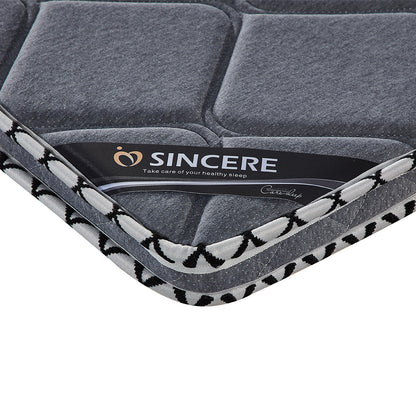 Vital 5 cm-es összecsukható rombusz mintás  extra kemény juta fedőmatrac | Sincere