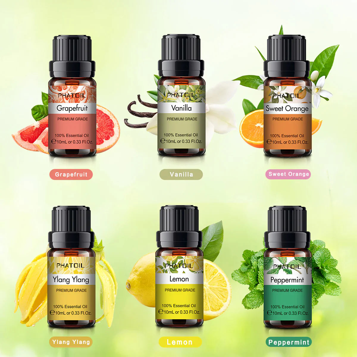 Édes Receptek Illóolaj Készlet – 6 x 10 ml