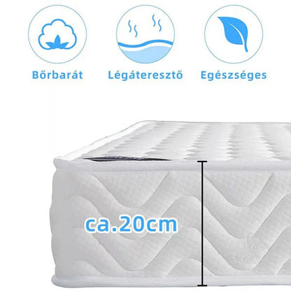 Come-Fore 20cm Kétoldalú ortopéd táskarugós matrac ,H3 keménység | Sincere